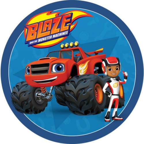 Blaze and The Monster Machines Edible Icing Image - Click Image to Close
